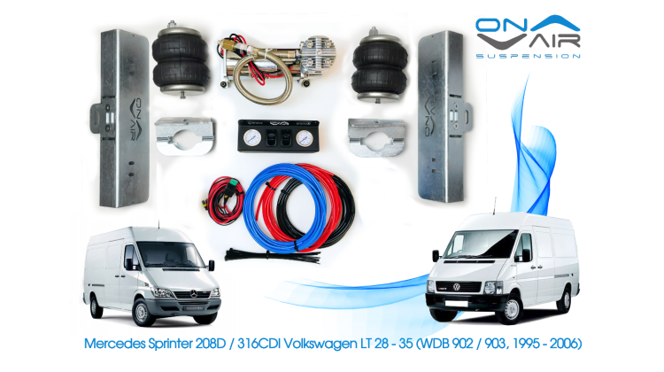 Mercedes Sprinter 208D / 316CDI  Volkswagen LT 28 - 35 (WDB 902 / 903, 1995 - 2006) - PRO
