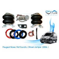 Peugeot Boxer, Fiat Ducato, Citroen Jumper  (2006- ) - Opel Movano (2021-) Profesyonel ilave havalı süspansiyon kiti (TSE Onaylı)