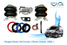 Peugeot Boxer, Fiat Ducato, Citroen Jumper  (2006- ) - Opel Movano (2021-) Profesyonel ilave havalı süspansiyon kiti (TSE Onaylı)